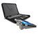 rooCASE Executive Portfolio Leather Case with Stylus for Samsung Galaxy Tab 3 10.1, Black: Picture 6 thumbnail