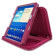 rooCASE Executive Portfolio Leather Case with Stylus for Samsung Galaxy Tab 3 10.1, Magenta: Picture 4 thumbnail