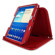 rooCASE Executive Portfolio Leather Case with Stylus for Samsung Galaxy Tab 3 10.1, Red: Picture 4 thumbnail