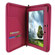 rooCASE Executive Portfolio Leather Case Cover for Asus EEE Pad Transformer PRIME TF201, Magenta: Picture 3 thumbnail