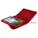 rooCASE Executive Portfolio Leather Case Cover for Asus EEE Pad Transformer PRIME TF201, Red: Picture 6 thumbnail