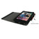 rooCASE Multi-Angle Vegan Leather Folio Case Cover for Google Nexus 7 Tablet, Black: Picture 4 thumbnail
