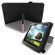 rooCASE Origami Dual-View Vegan Leather Case for Asus MeMO Pad Smart 10, Black: Picture 3 thumbnail