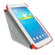 rooCASE Origami SlimShell Case Cover for Samsung Galaxy Tab 3 7.0, Red: Picture 4 thumbnail