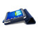 rooCASE Origami Vegan Leather Folio Case with Stylus for Samsung Galaxy Tab 3 7.0, Navy: Picture 3 thumbnail