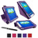 rooCASE Origami Vegan Leather Folio Case with Stylus for Samsung Galaxy Tab 3 7.0, Purple: Picture 5 thumbnail