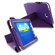 rooCASE Origami Vegan Leather Folio Case with Stylus for Samsung Galaxy Tab 3 7.0, Purple: Picture 2 thumbnail