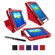rooCASE Origami Vegan Leather Folio Case with Stylus for Samsung Galaxy Tab 3 7.0, Red: Picture 5 thumbnail