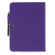 rooCASE Origami Folio Case Cover with Stylus for Samsung Galaxy Tab 3 10.1, Purple: Picture 2 thumbnail