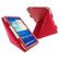 rooCASE Origami Folio Case Cover with Stylus for Samsung Galaxy Tab 3 10.1, Red: Picture 4 thumbnail