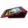 rooCASE Ultra-Slim Vegan Leather Folio Case for Asus Transformer Pad Infinity TF700T, Magenta: Picture 4 thumbnail