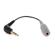 Rode SC3 3.5mm Right-Angle TRRS Male to TRS Female Adapter Cable