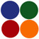 Adorama Set of Four Round 3.75" Color Fi...: Picture 2 thumbnail