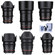 Rokinon 16mm, 24mm, 35mm, 50mm, 85mm & 1...: Picture 1 thumbnail