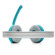 Rapoo RPO-H8030 Wireless Stereo Headset, Blue: Picture 3 thumbnail