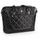 Skooba Harmony 15" Tote, Zippered Opening with Magnetic End Snaps, Black: Picture 5 thumbnail