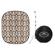 Savage Accent Retro Collapsible Background 5x6' Kit with Stand, Antique Black: Picture 2 thumbnail