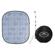 Savage Accent Retro Collapsible Background 5x6' Kit with Stand, Blue: Picture 1 thumbnail