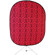 Savage 5x6' Accent Retro Collapsible Background kit with Stand, Red: Picture 5 thumbnail