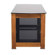 Sanus Systems DFV50-CH1 Designer Foundations Series 3-Shelf Widescreen Lowboy for AV Components & TV Up to 55", Chestnut: Picture 3 thumbnail