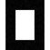 Savage ProMatte, Single 8x10" Photo Mat with 5x7" Opening, Bevel Cut, Acid Free, Single Color: Matte Black: Picture 2 thumbnail