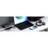 Satechi USB-C Slim Multi-Port Adapter with Ethernet, Black ST-UCSMA3K