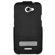 Seidio Surface Combo with Kickstand Hard Case & Holster for HTC One X, Black: Picture 2 thumbnail