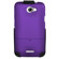 Seidio Surface Combo Hard Case & Holster for HTC One X (AT&T LTE), Amethyst: Picture 2 thumbnail