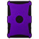 Seidio Active with Multi-Purpose Cover Hybrid Case for Kindle Fire, Amethyst: Picture 1 thumbnail