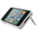 Seidio Surface Reveal with Kickstand Hard Case for iPhone 4 & 4S, Glossed White: Picture 3 thumbnail