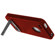 Seidio Surface Reveal with Kickstand Hard Case for iPhone 4 & 4S, Garnet Red: Picture 2 thumbnail