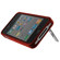 Seidio Surface Reveal with Kickstand Hard Case for iPhone 4 & 4S, Garnet Red: Picture 3 thumbnail
