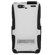 Seidio Active Combo with Kickstand Hybrid Case & Holster for Motorola Droid RAZR MAXX, Glossed White: Picture 2 thumbnail