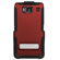 Seidio Active Combo with Kickstand Hybrid Case & Holster for Motorola Droid RAZR MAXX HD, Garnet Red: Picture 2 thumbnail