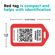 SeQR Contact Secure Luggage Tags: Picture 8 thumbnail