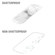 Seidio VITREO Tempered Glass Screen Protection for Samsung Galaxy S III, White: Picture 3 thumbnail