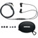 Shure SE115M+ Sound Isolating Headset with Integrated Mic and 3-Button Remote, Frequency Range 22 Hz - 17.5 kHz, Black: Picture 3 thumbnail