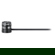 Shure WL184M Supercardioid Condenser Lavalier Microphone with TA4F Connector Black