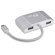 SIIG 4K Ready USB 3.1 Type-C Hub with HDMI & PD Charging Adapter, Silver: Picture 1 thumbnail