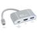 SIIG 4K Ready USB 3.1 Type-C Hub with HDMI & PD Charging Adapter, Silver: Picture 5 thumbnail