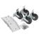 SKB Caster Plate and Wheel Kit for for 3...: Picture 1 thumbnail