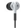 Skullcandy Fix Bud Earbuds with Mic 3, White and Chrome: Picture 1 thumbnail