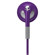 Skullcandy 2012 Fix Bud Headphones with In-Line Mic3 - Purple / Grey: Picture 1 thumbnail