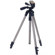 Slik Pro 330DX Tripod Silver with 3-Way Pan/Tilt Quick Release Head Kit. with Adorama Deluxe Tripod Case, Tripod Hanger: Picture 1 thumbnail