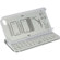 Solid Line Slide & Type 2.0 iPhone 4/4S Case with Bluetooth Keyboard, White: Picture 5 thumbnail