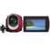 Sony DCR-SX41/L 8GB Memory Stick Handycam Camcorder with 60x Optical Zoom, 2000x Digital Zoom and 2.7" Touch Panel LCD Screen - Red: Picture 3 thumbnail