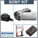 Sony DCR-SX85/S 16GB SD Flash Memory Camcorder Silver - Bundle - with Sony NP-FV50 In foLithium V Series Battery, Sony LCS-U10 Camcorder System: Picture 5 thumbnail