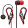 Sony PIIQ In-Ear Stereo Headphones with Mic and iPod Remote, Red: Picture 1 thumbnail