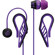 Sony PIIQ In-Ear Stereo Headphones with Mic and iPod Remote, Violet: Picture 2 thumbnail