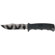 SOG SEAL Pup Elite, Fixed Blade Knife with 4.85" Tiger Stripe Black Titanium Nitride, TiNi, Partially Serrated Steel Blade, & Zytel Handle, Overall Length 9.5": Picture 1 thumbnail